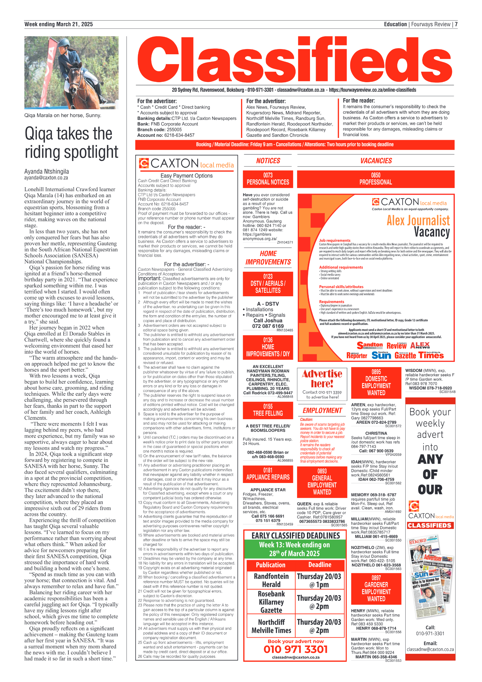 Fourways Review 21 March 2025 page 7