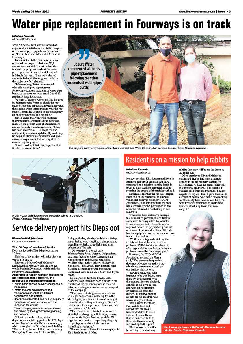 Fourways Review 21 May 2021 page 3