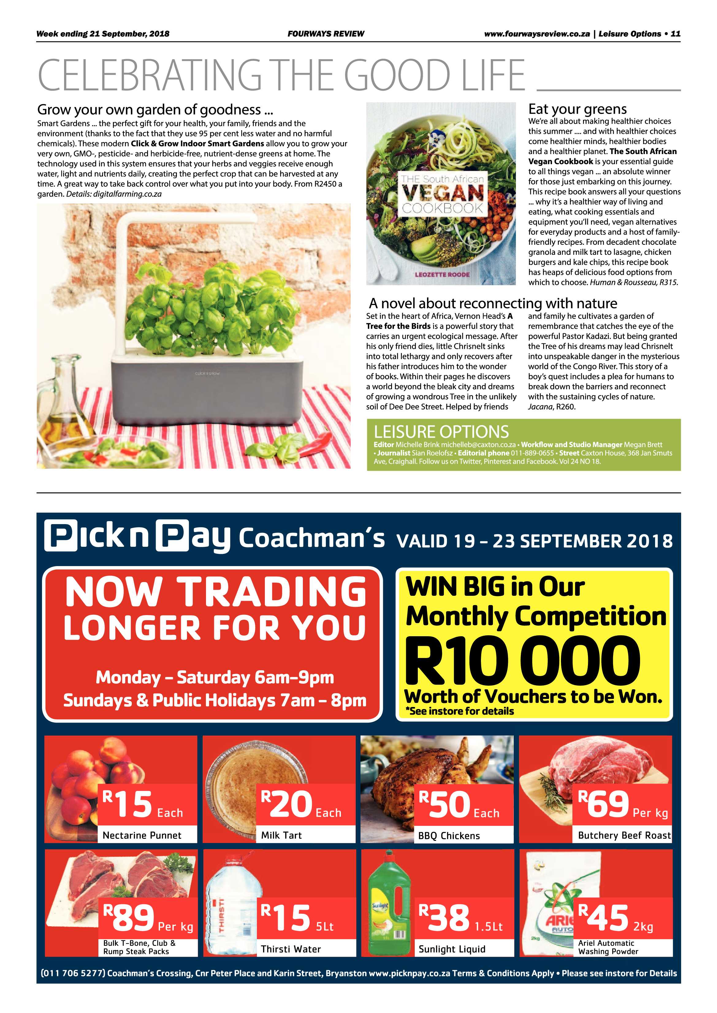 Fourways Review 21 September, 2018 page 11