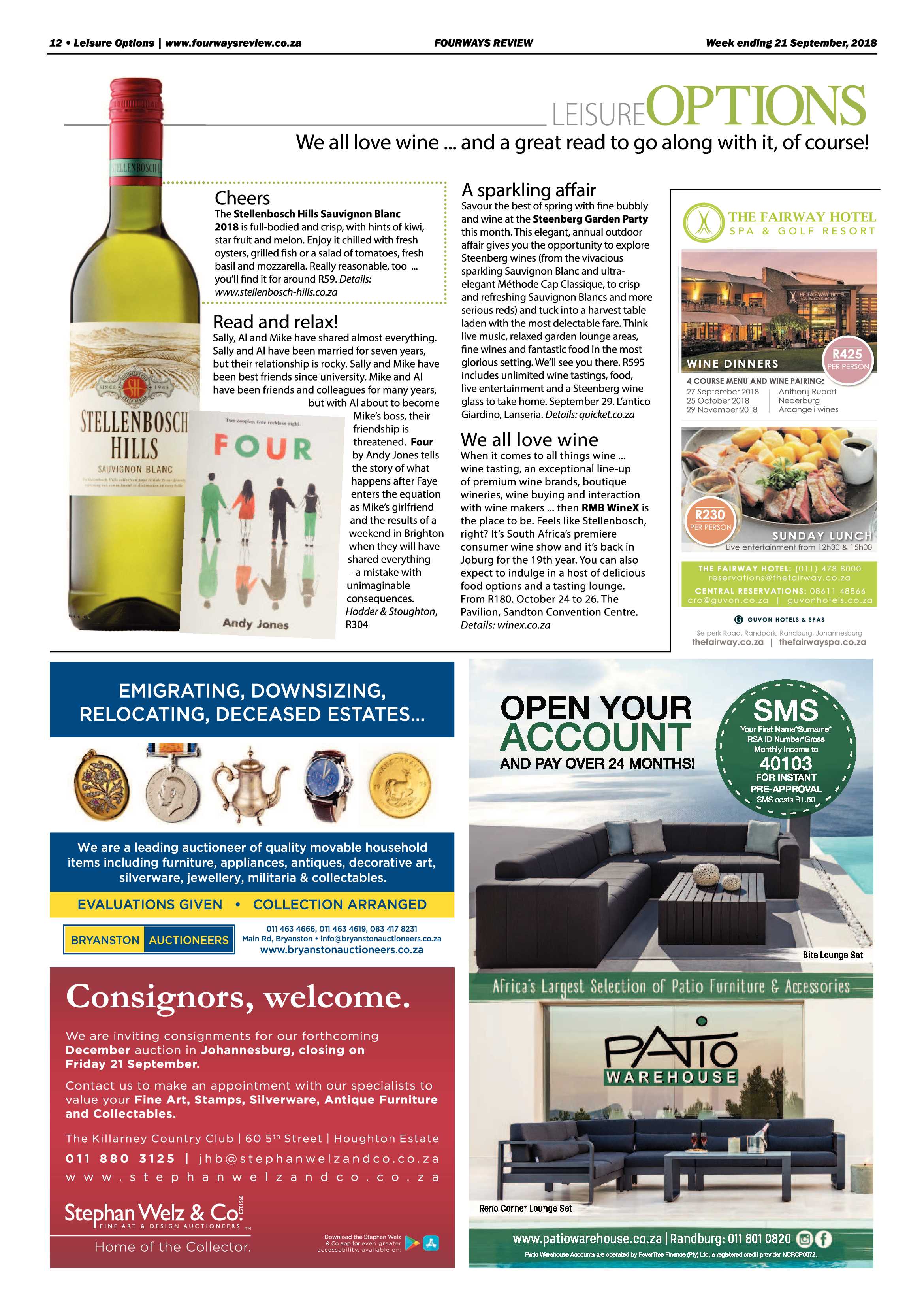 Fourways Review 21 September, 2018 page 12
