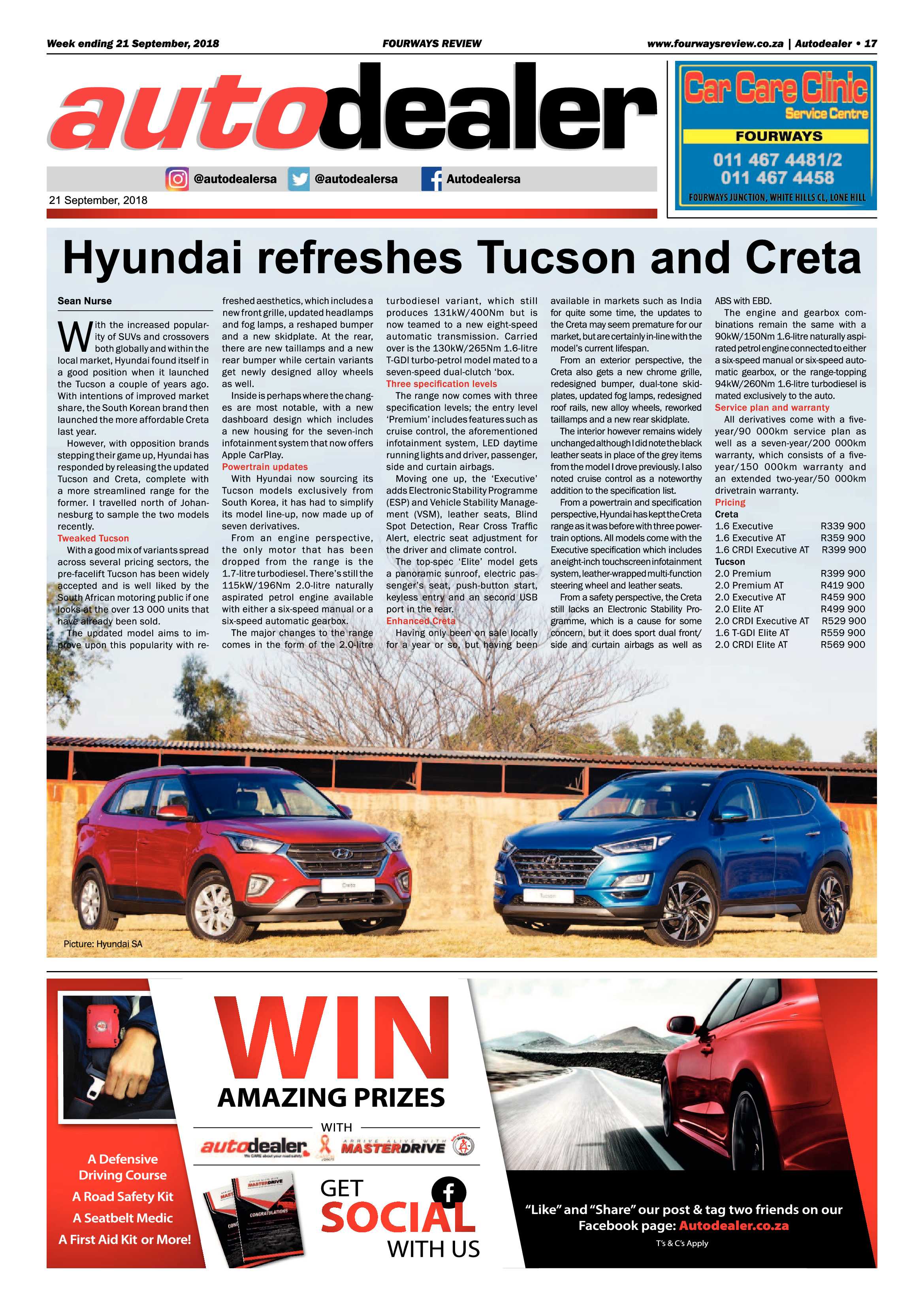 Fourways Review 21 September, 2018 page 17