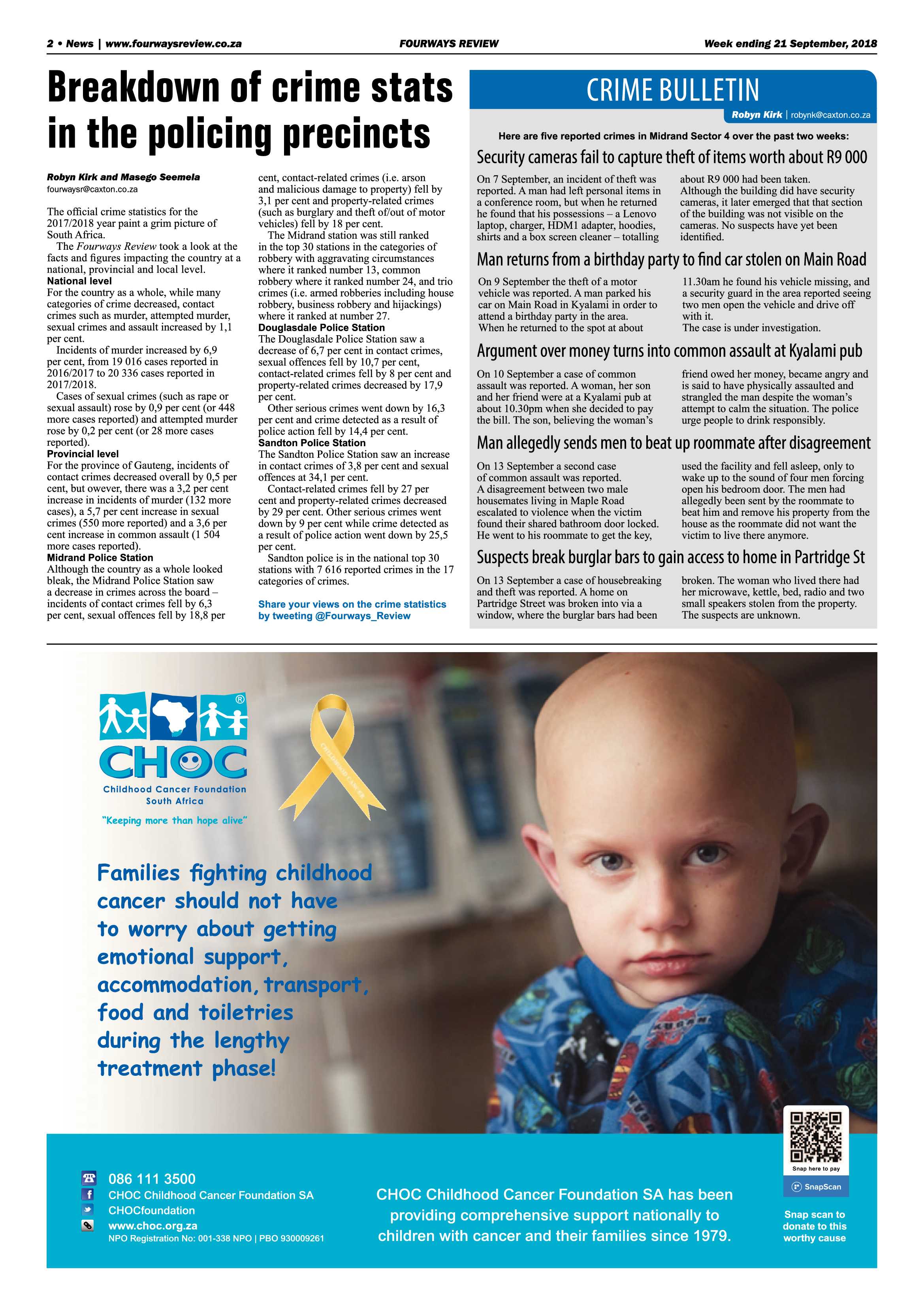 Fourways Review 21 September, 2018 page 2