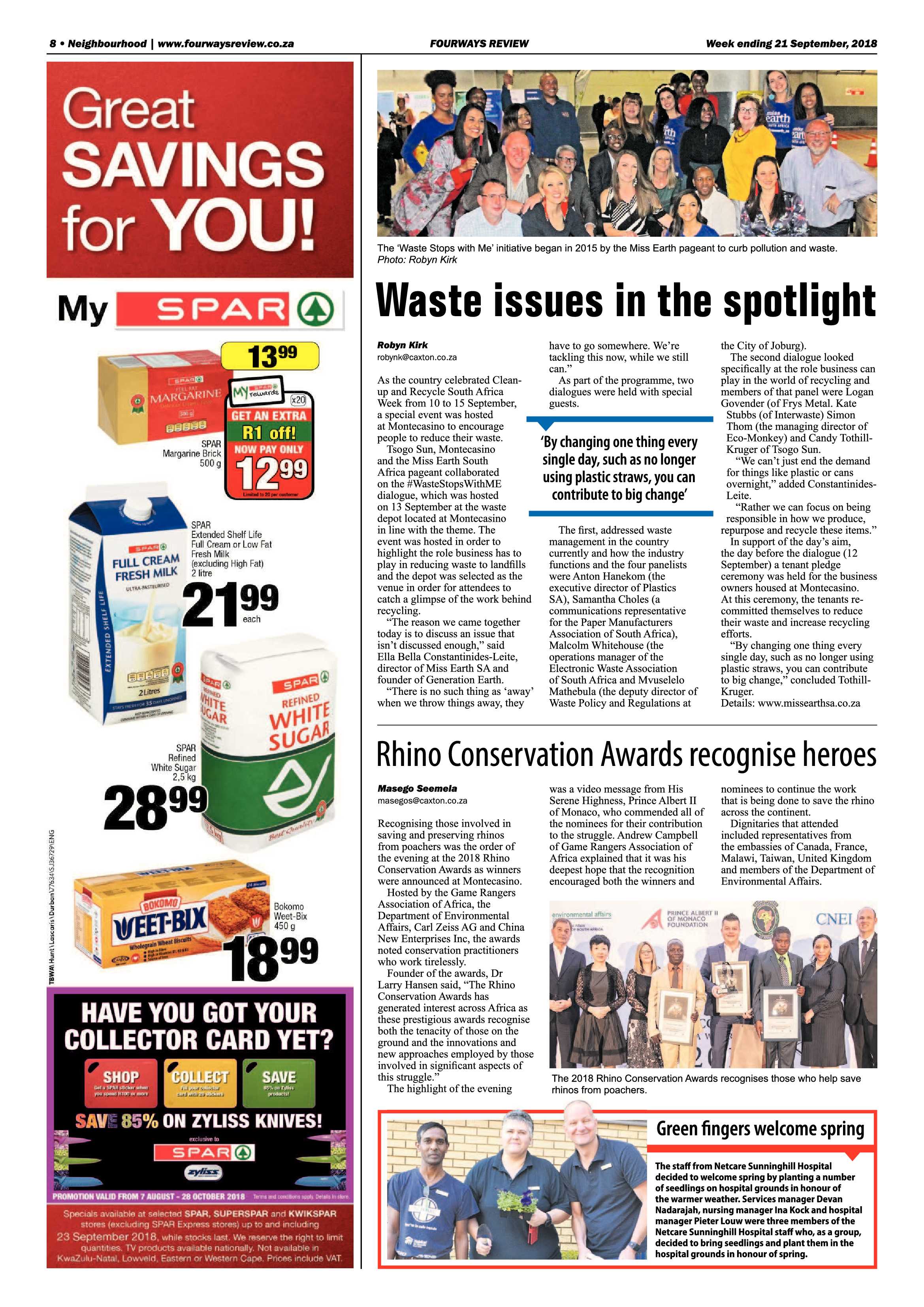 Fourways Review 21 September, 2018 page 8