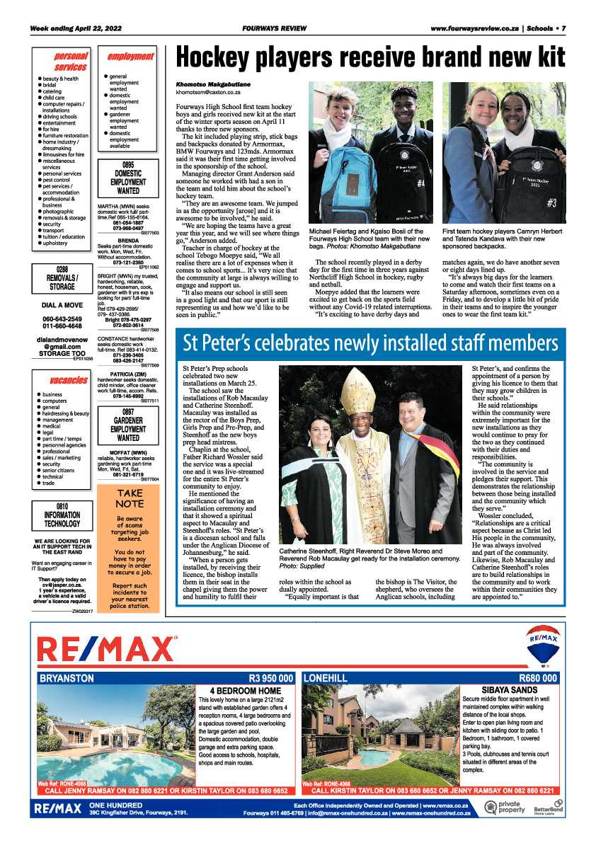 Fourways Review 22 April 2022 page 7
