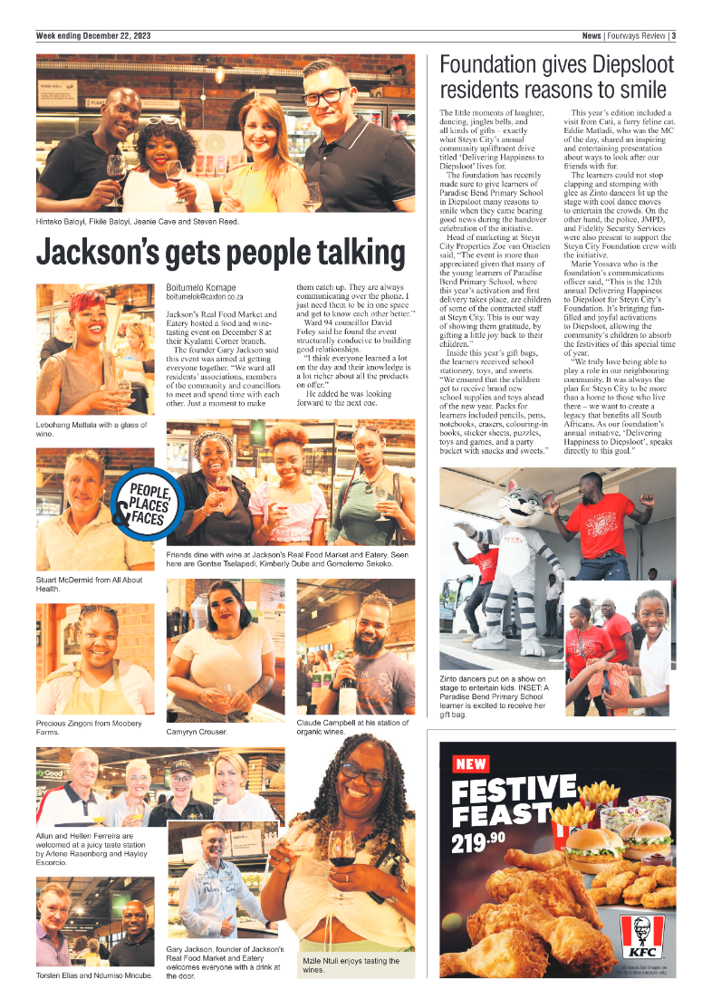 Fourways Review 22 December 2023 page 3