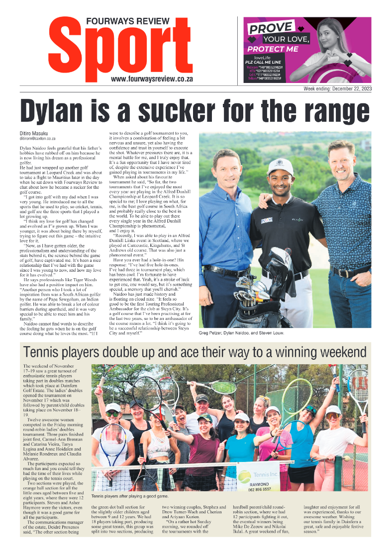 Fourways Review 22 December 2023 page 8