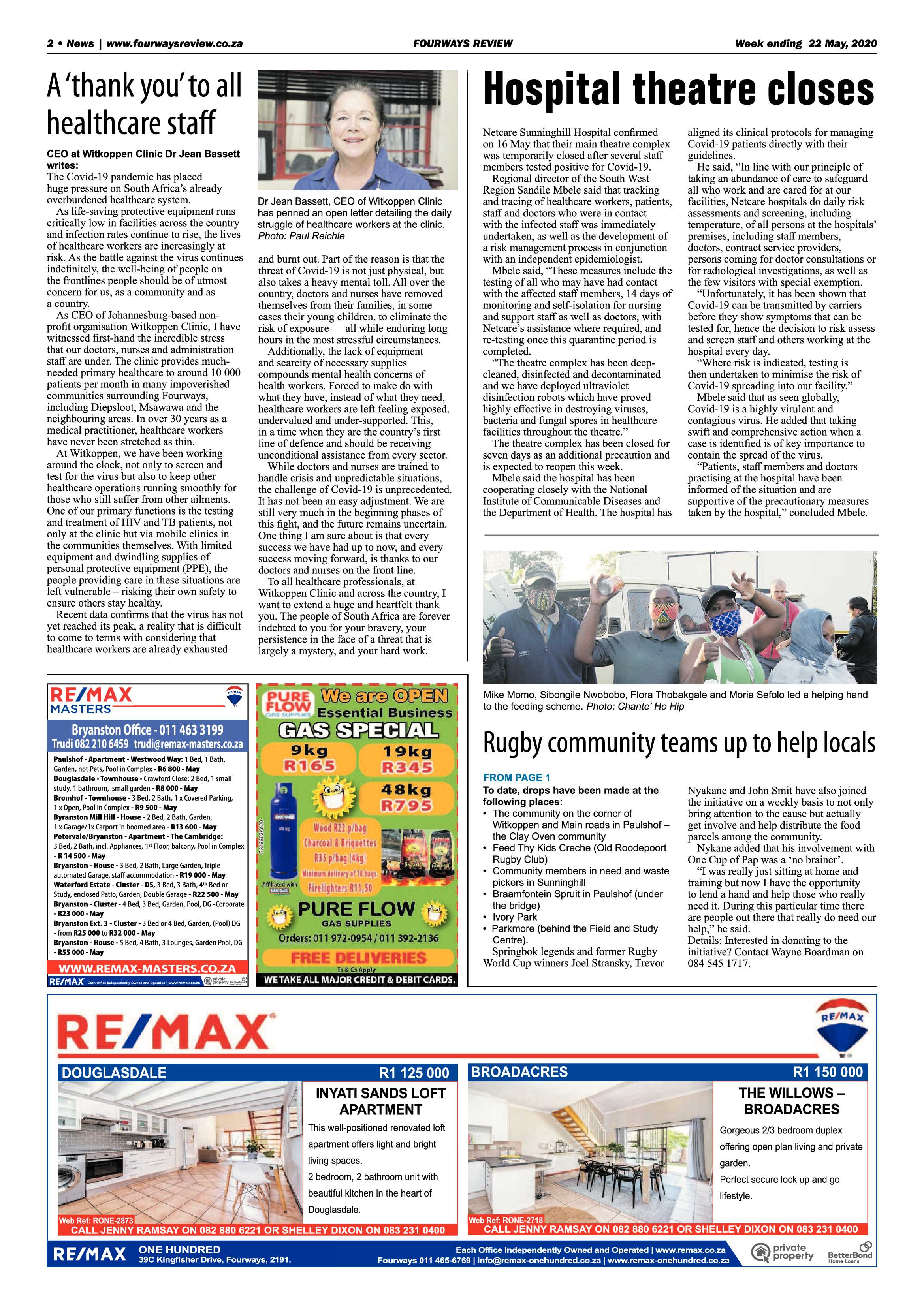 Fourways Review 22 May 2020 page 2