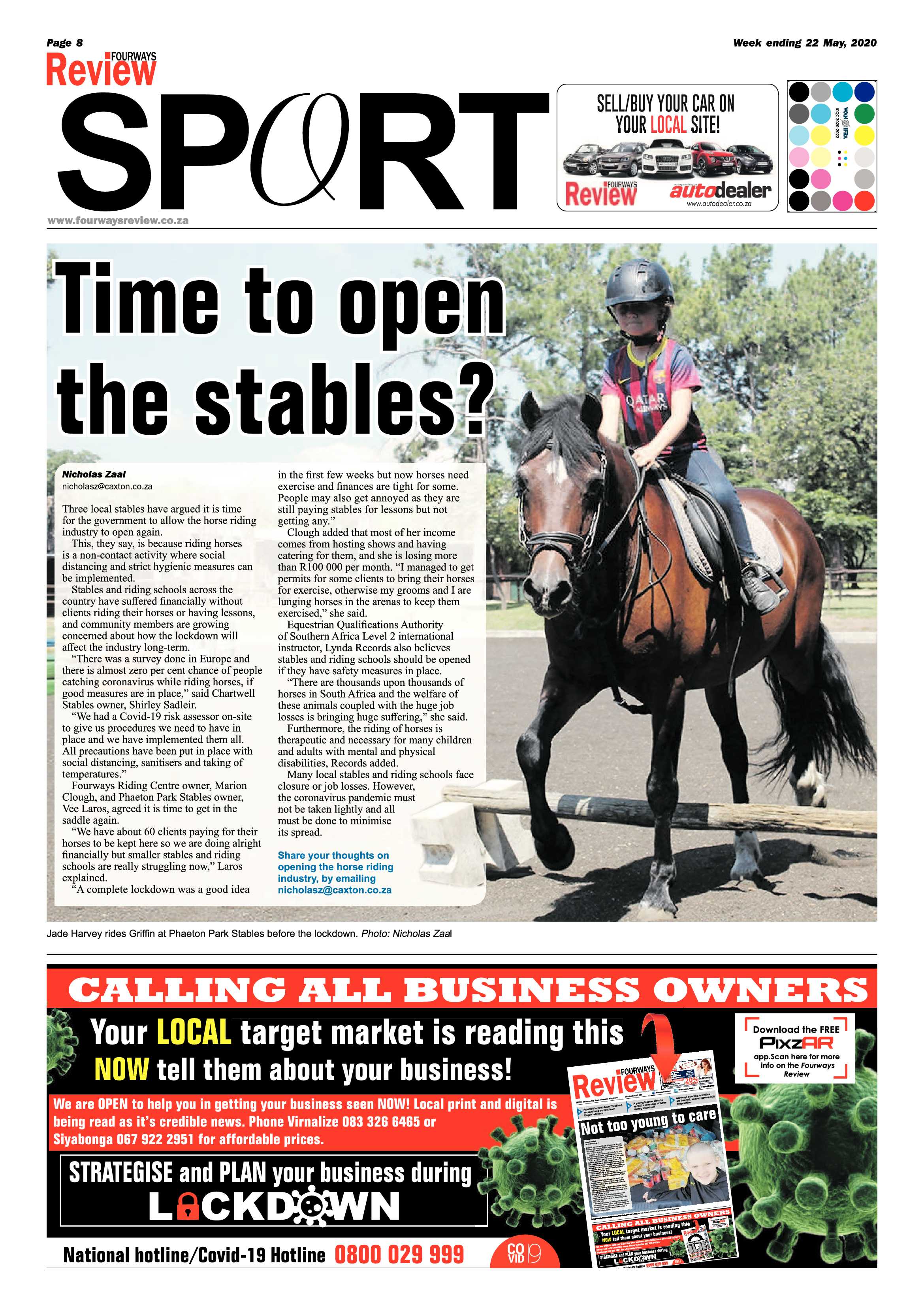 Fourways Review 22 May 2020 page 8