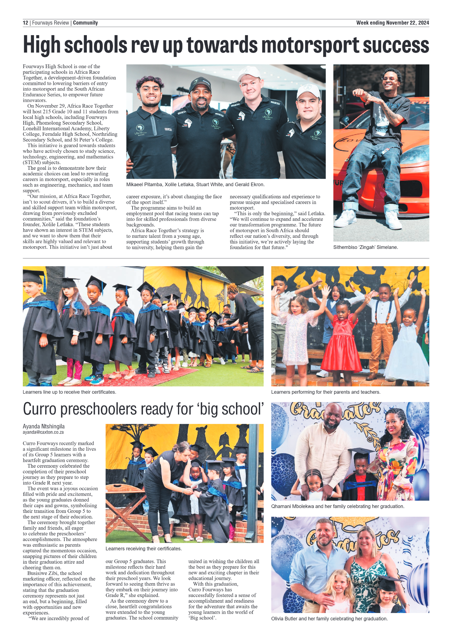 Fourways Review 22 November 2024 page 12
