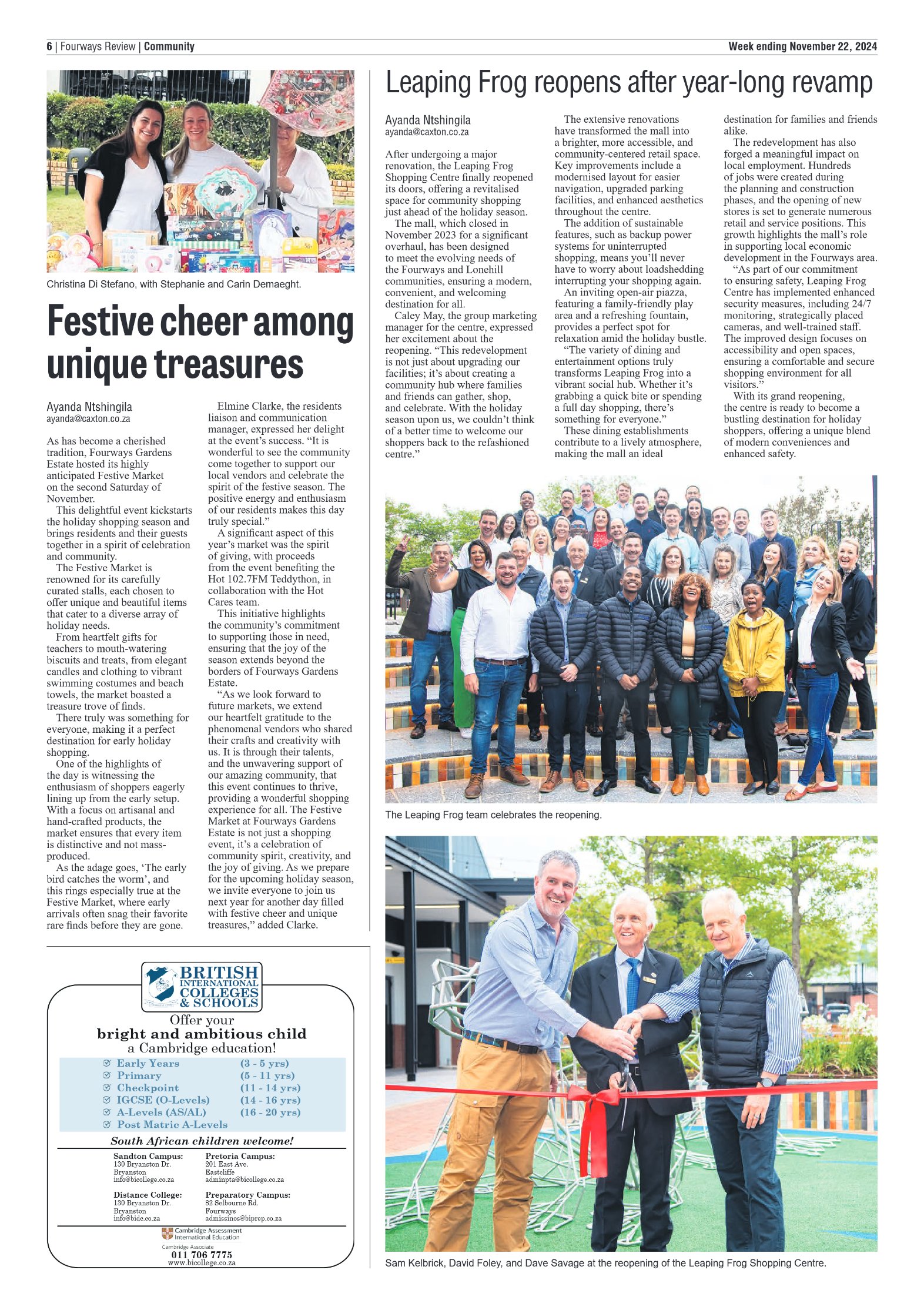 Fourways Review 22 November 2024 page 6