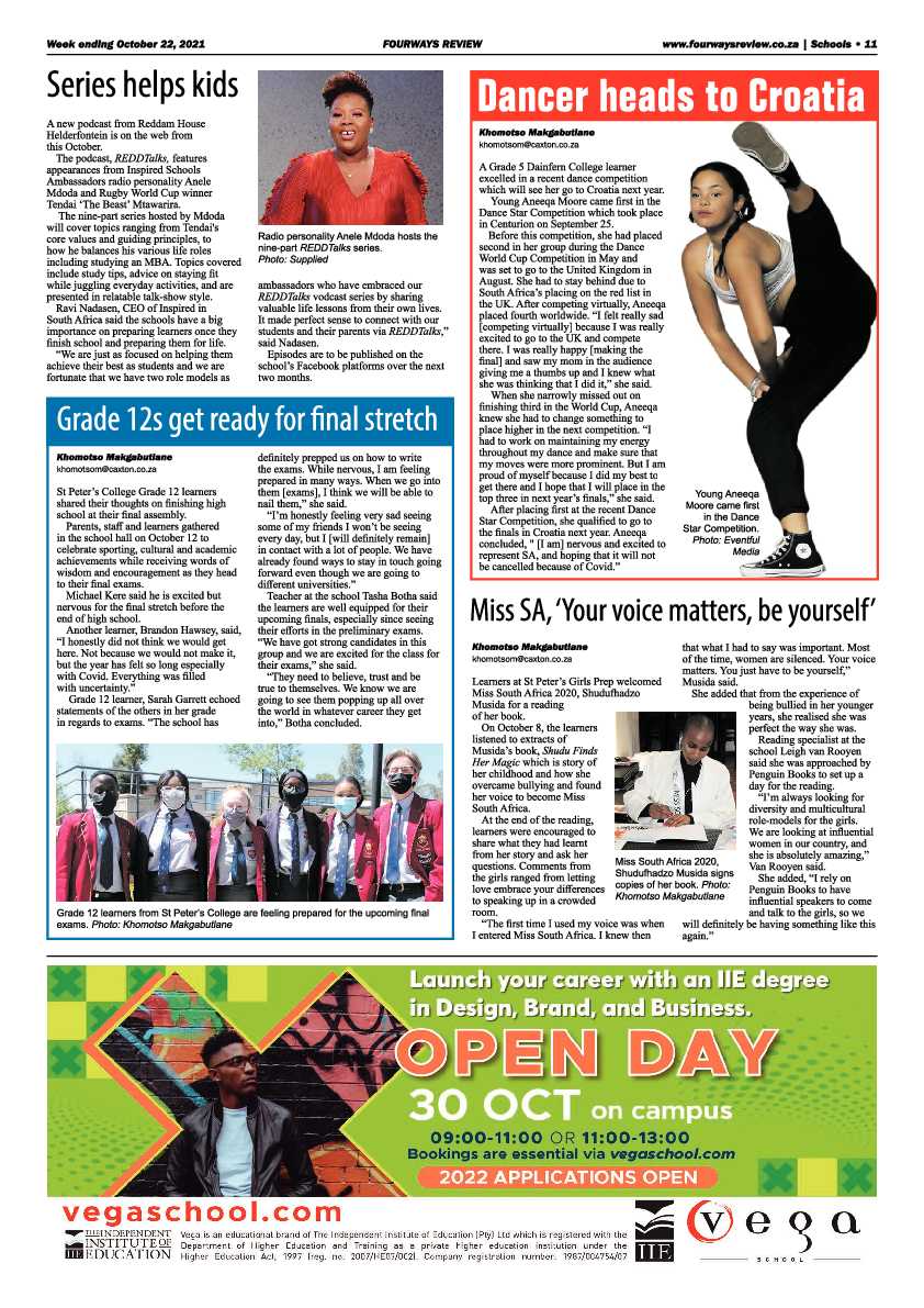 Fourways Review 22 October 2021 page 11