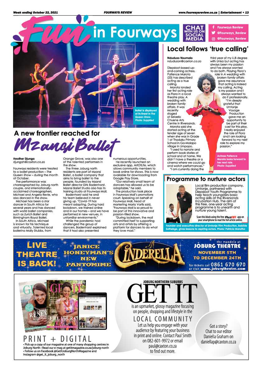 Fourways Review 22 October 2021 page 13