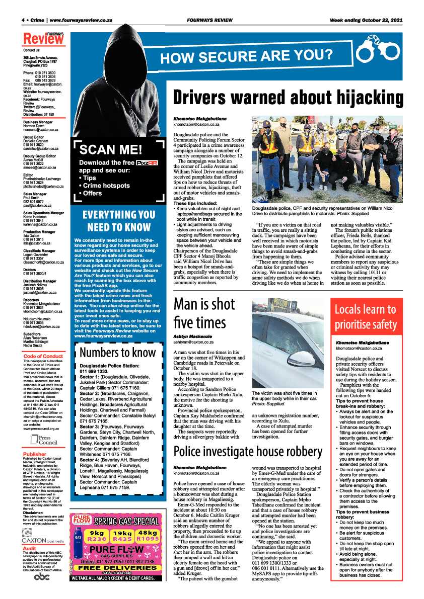 Fourways Review 22 October 2021 page 4