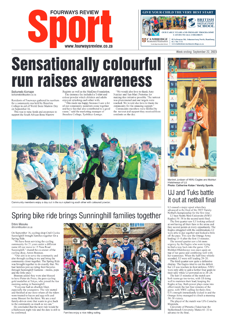 Fourways Review 22 September 2023 page 12