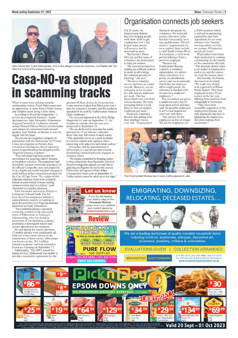 Fourways Review 22 September 2023 page 3