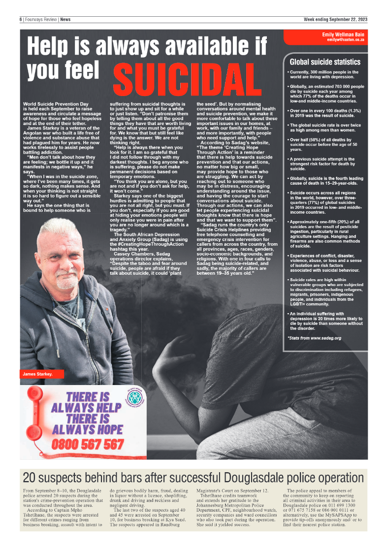 Fourways Review 22 September 2023 page 6