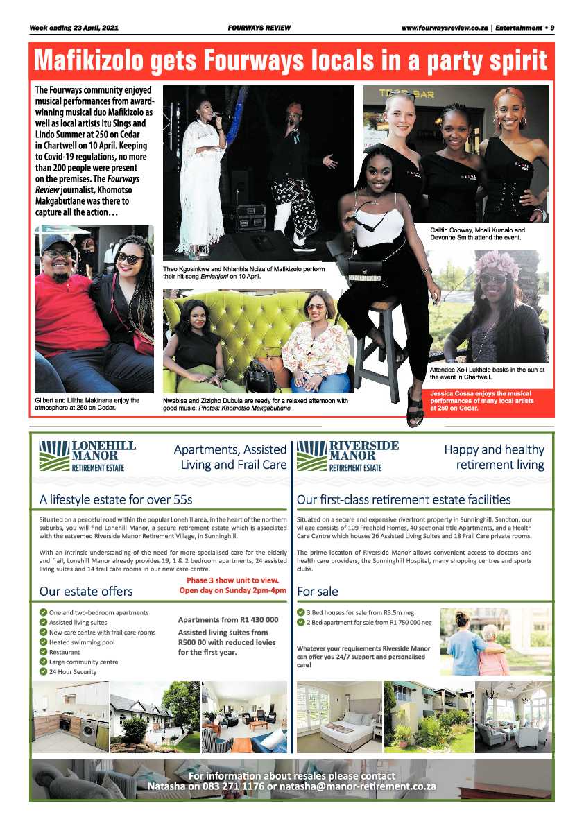 Fourways Review 23 April 2021 page 9