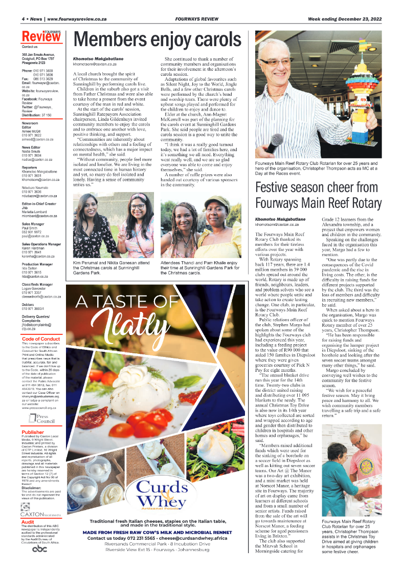 Fourways Review 23 Dec 2022 page 4