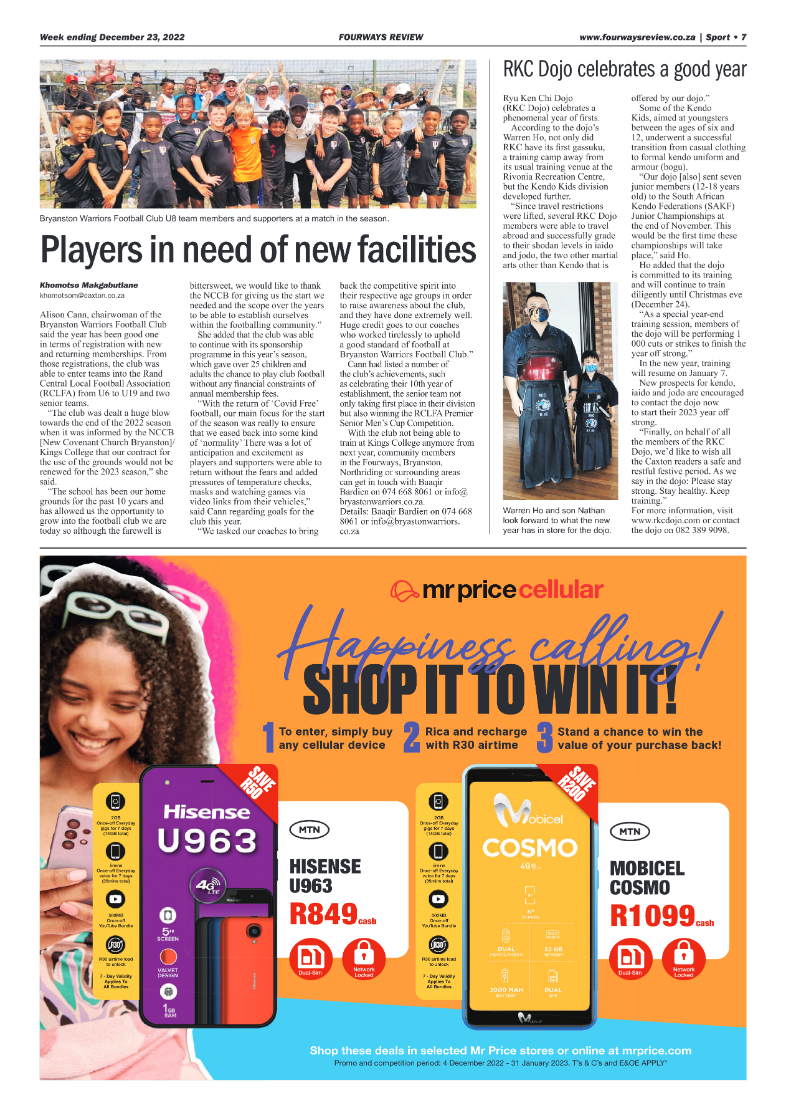 Fourways Review 23 Dec 2022 page 7
