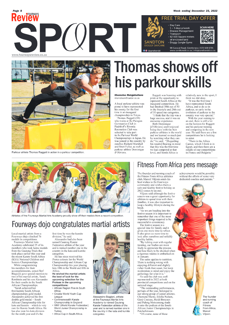 Fourways Review 23 Dec 2022 page 8