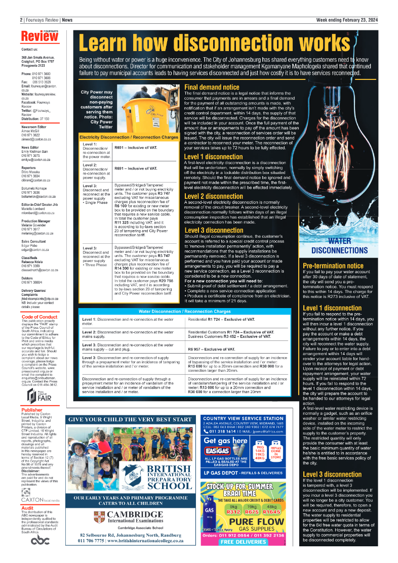 Fourways Review 23 February 2024 page 2