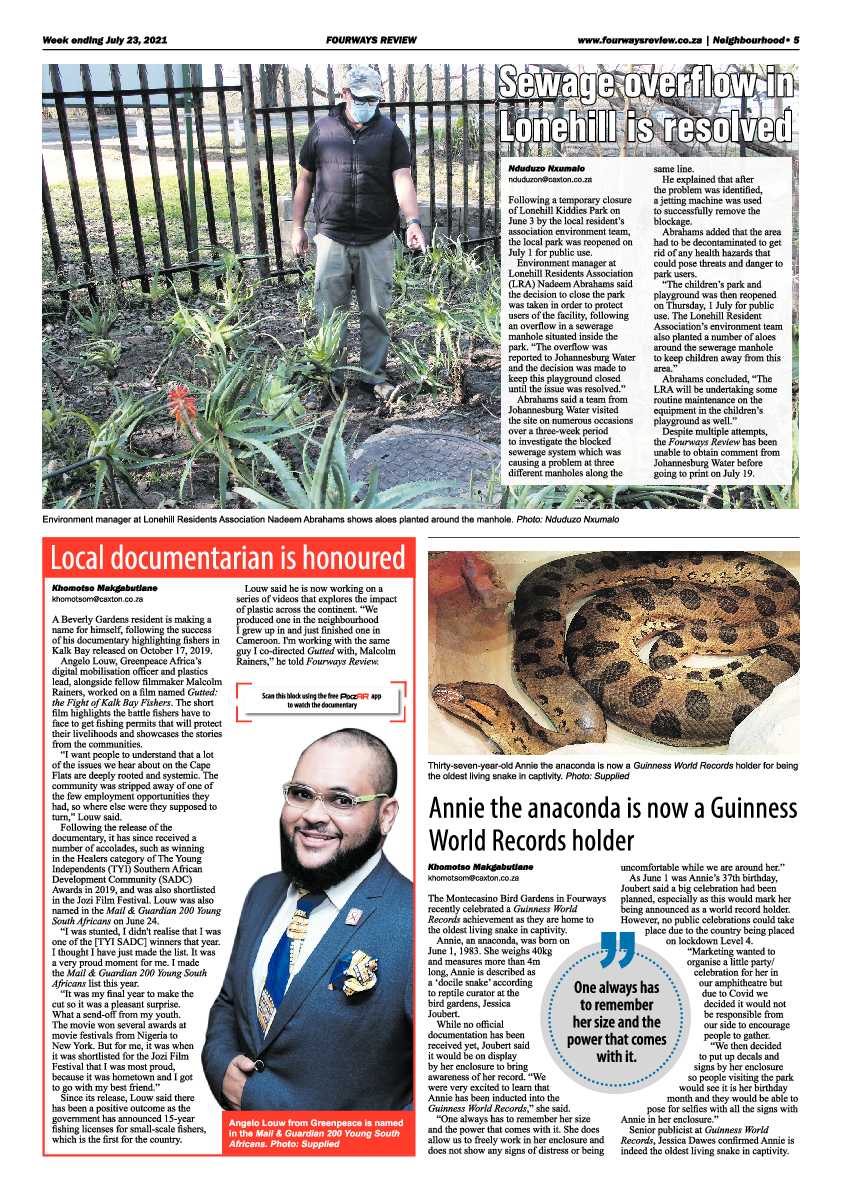 Fourways Review 23 July 2021 page 5