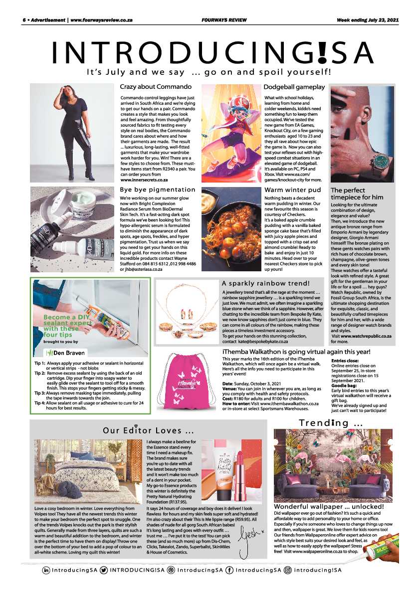 Fourways Review 23 July 2021 page 6