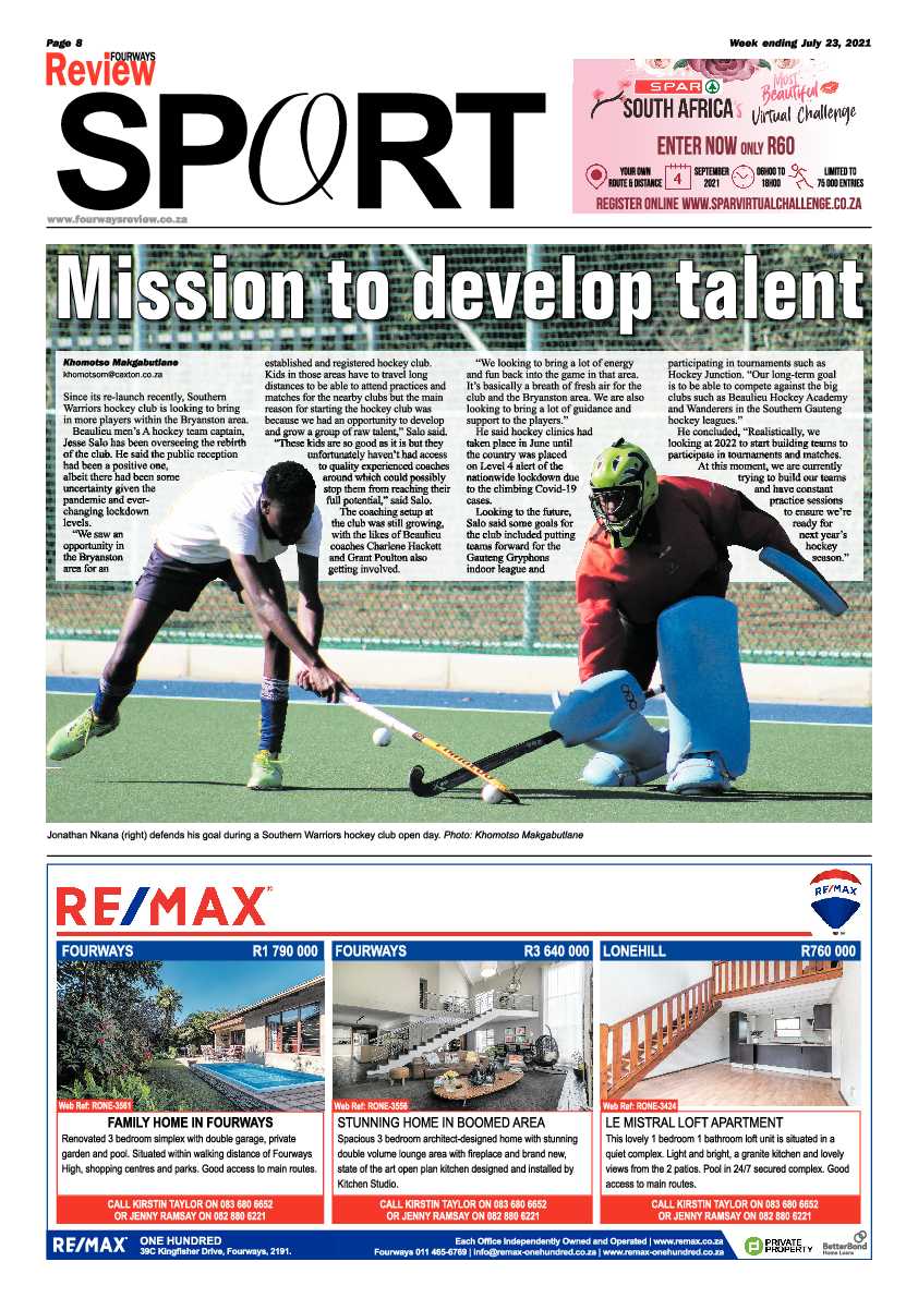 Fourways Review 23 July 2021 page 8