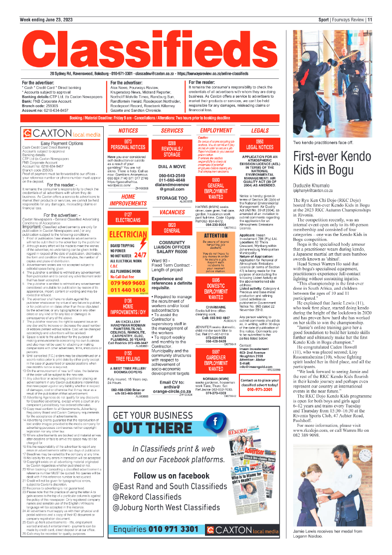 Fourways Review 23 June 2023 page 11