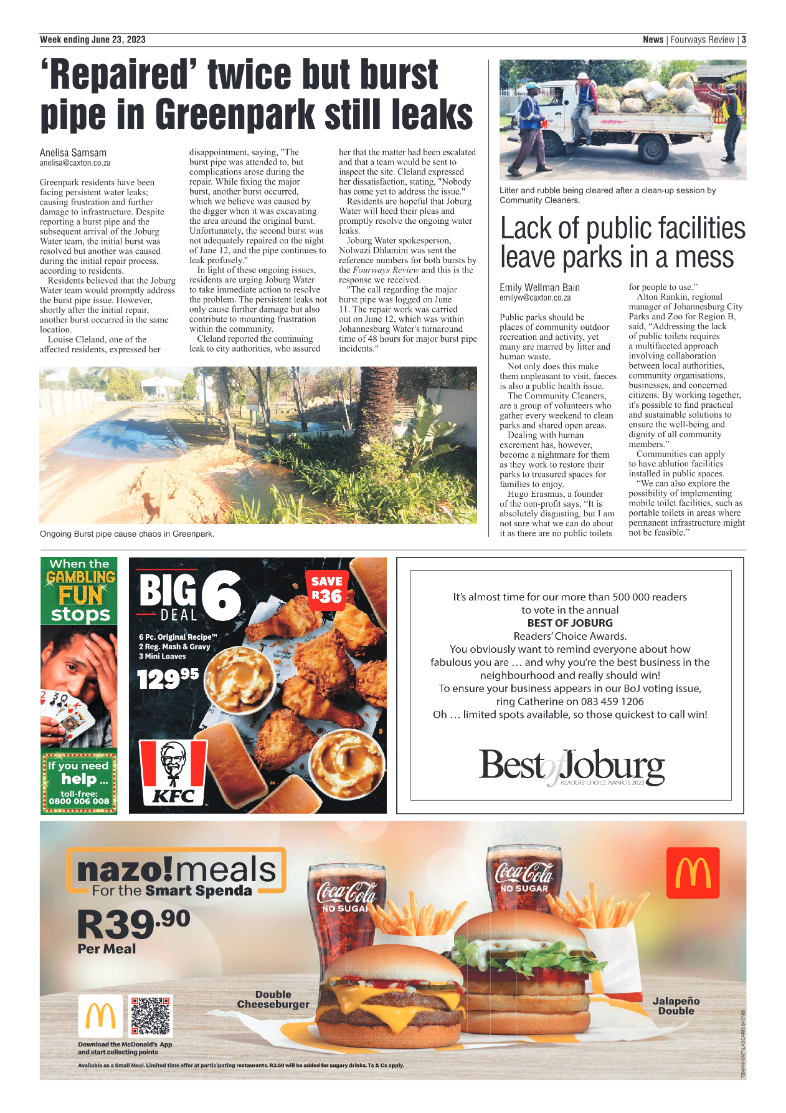 Fourways Review 23 June 2023 page 3