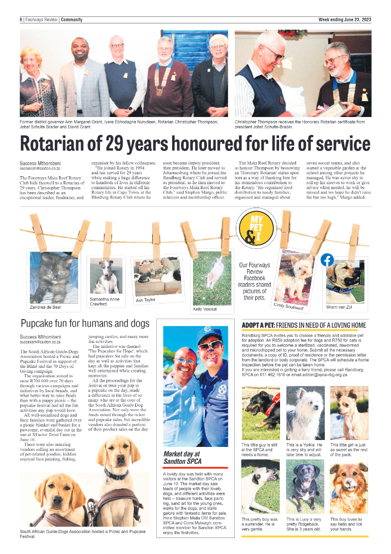 Fourways Review 23 June 2023 page 6