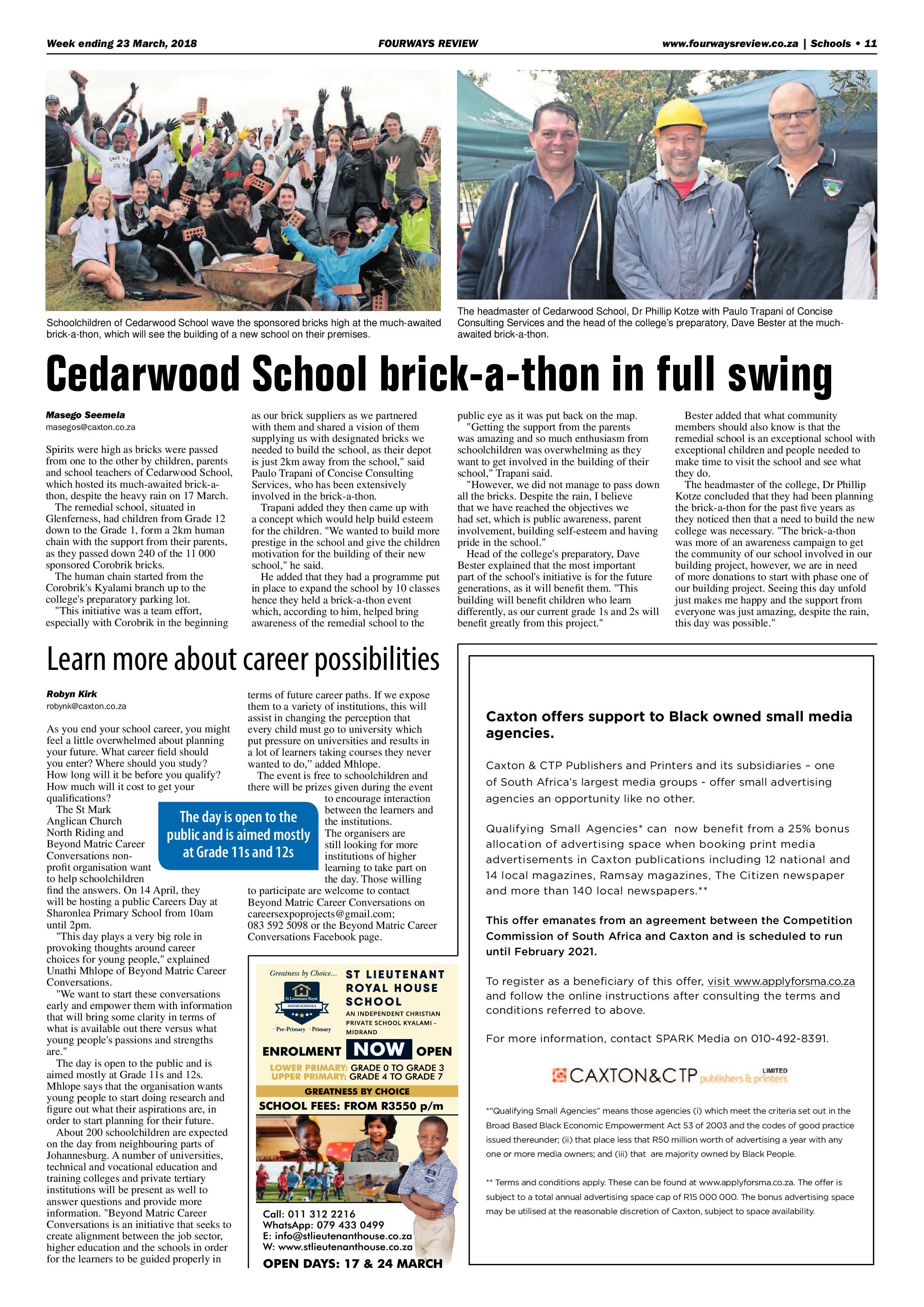 Fourways Review 23 March 2018 page 11