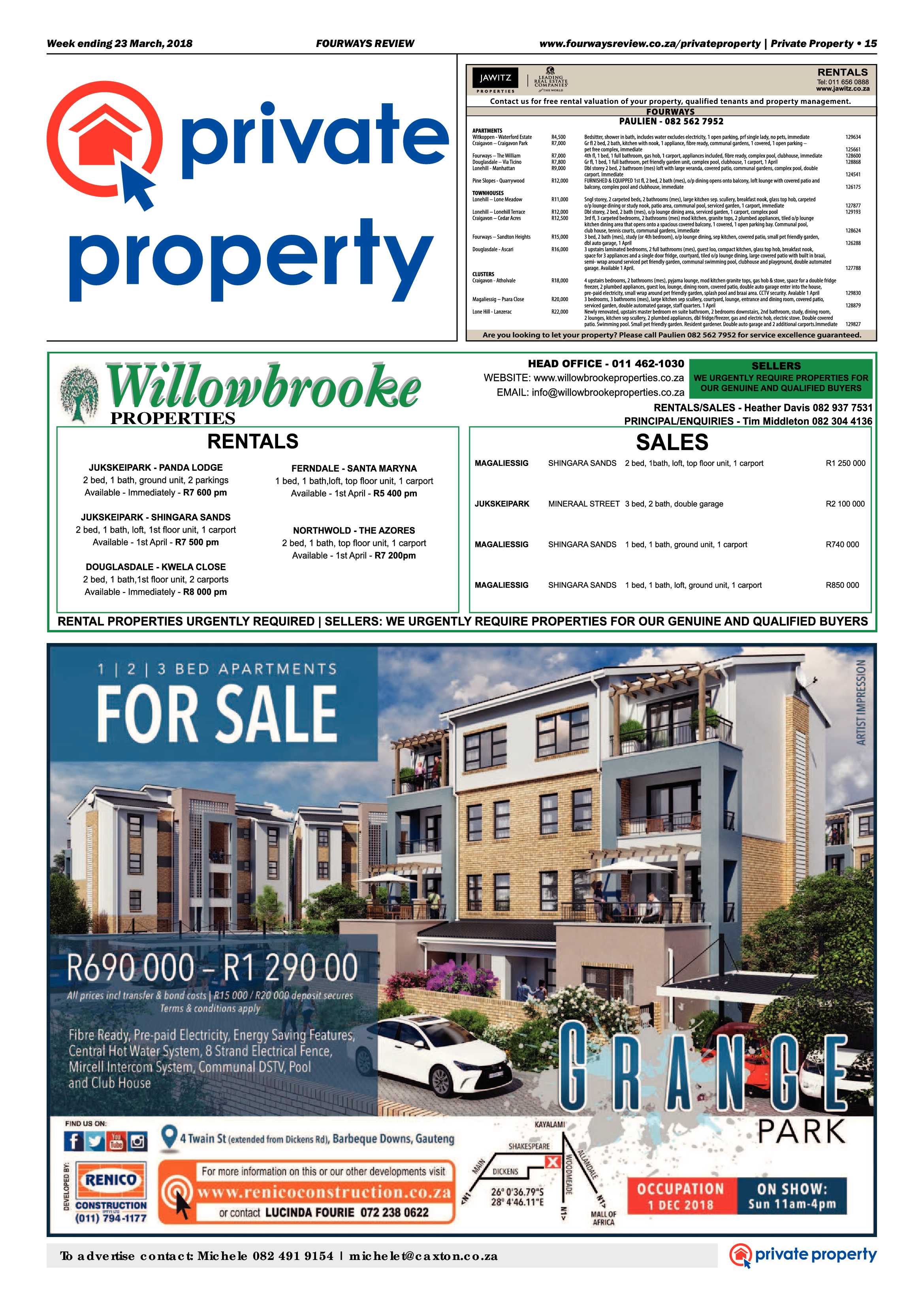 Fourways Review 23 March 2018 page 15