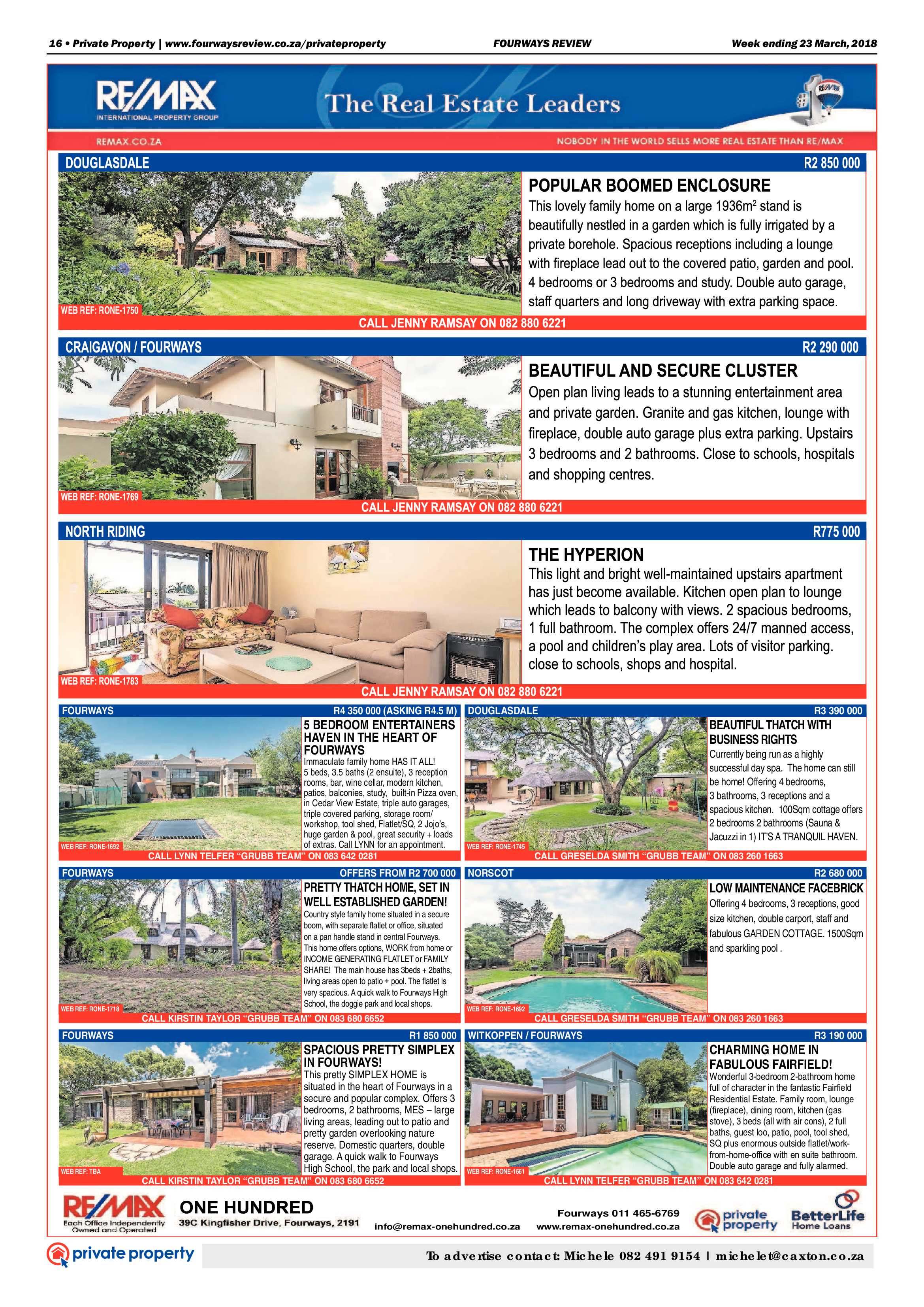 Fourways Review 23 March 2018 page 16