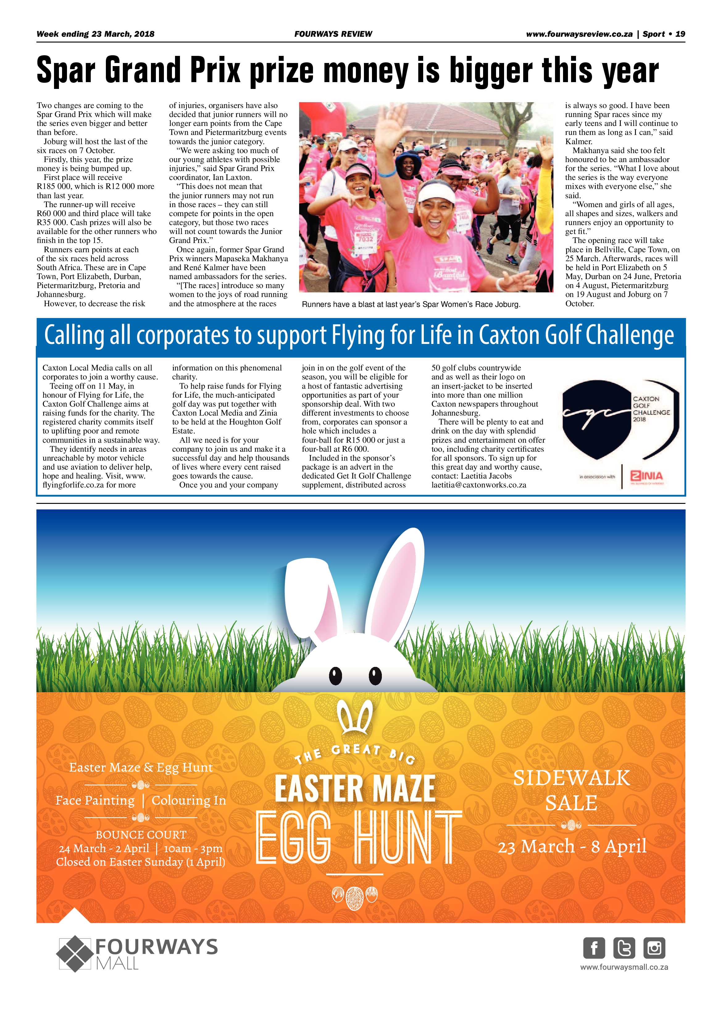 Fourways Review 23 March 2018 page 19