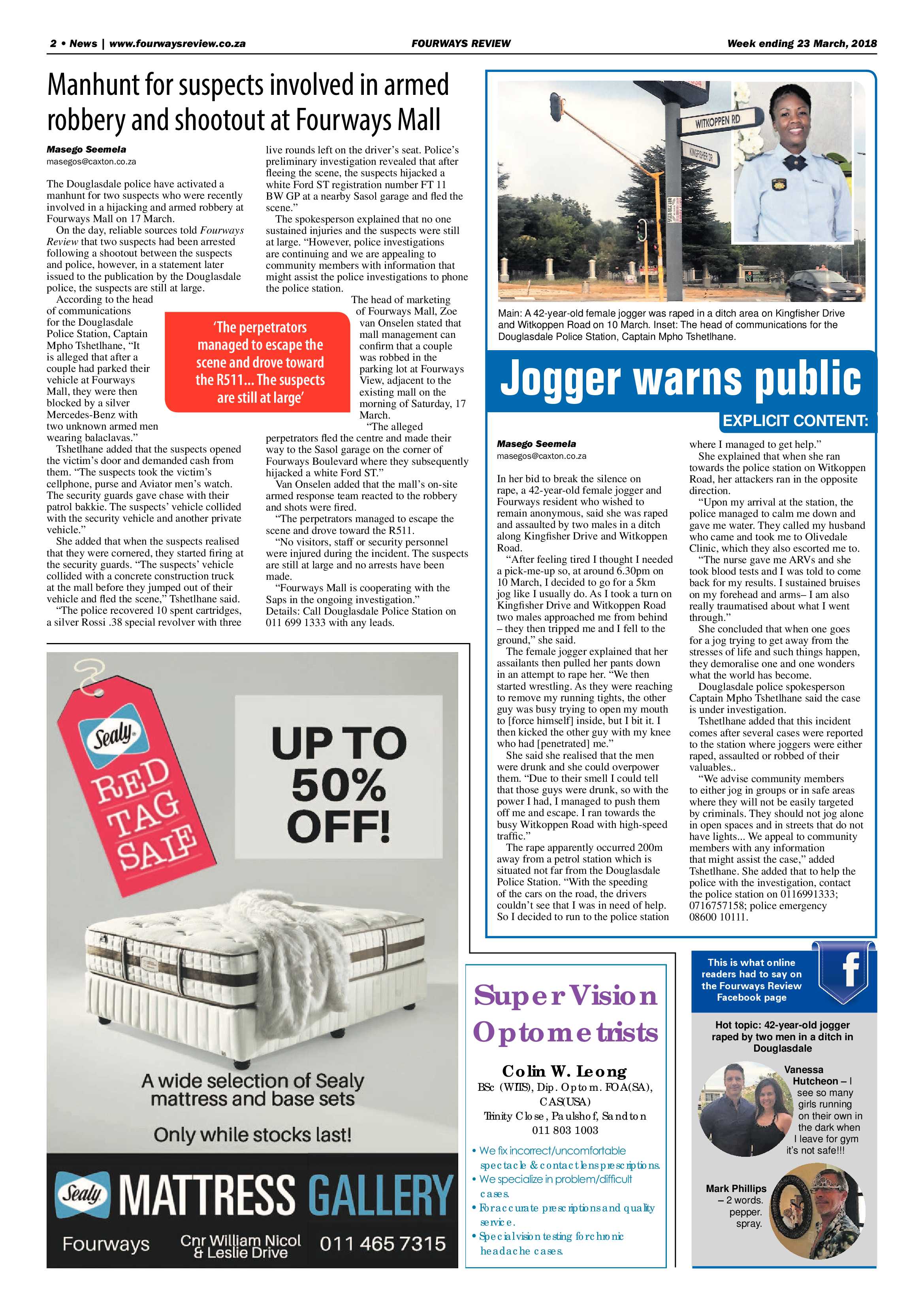 Fourways Review 23 March 2018 page 2