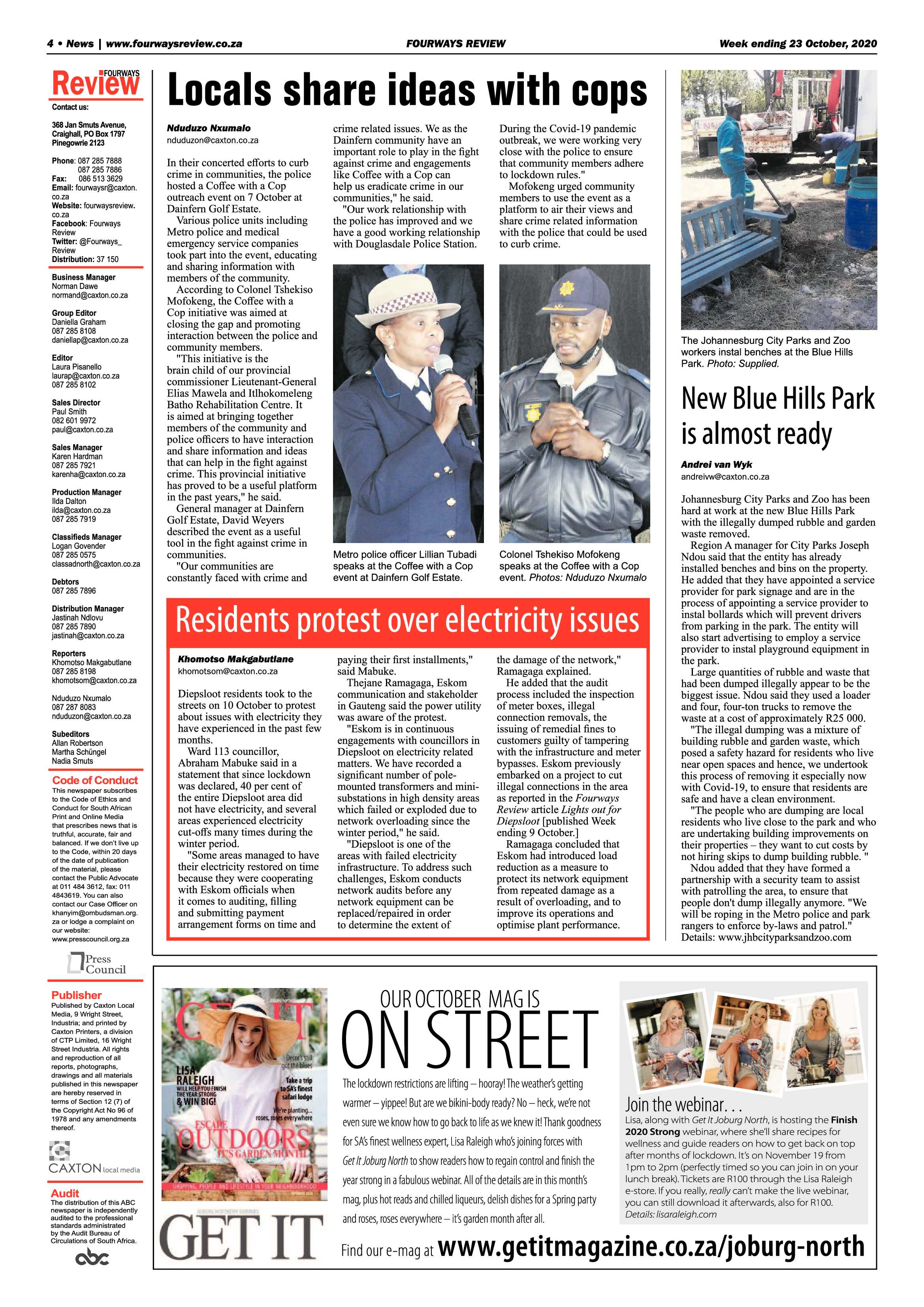 Fourways Review 23 October 2020 page 4