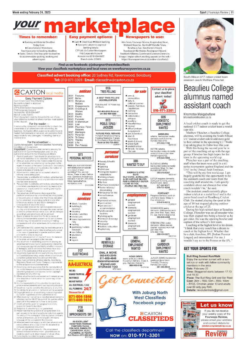 Fourways Review 24 Feb 2023 page 11