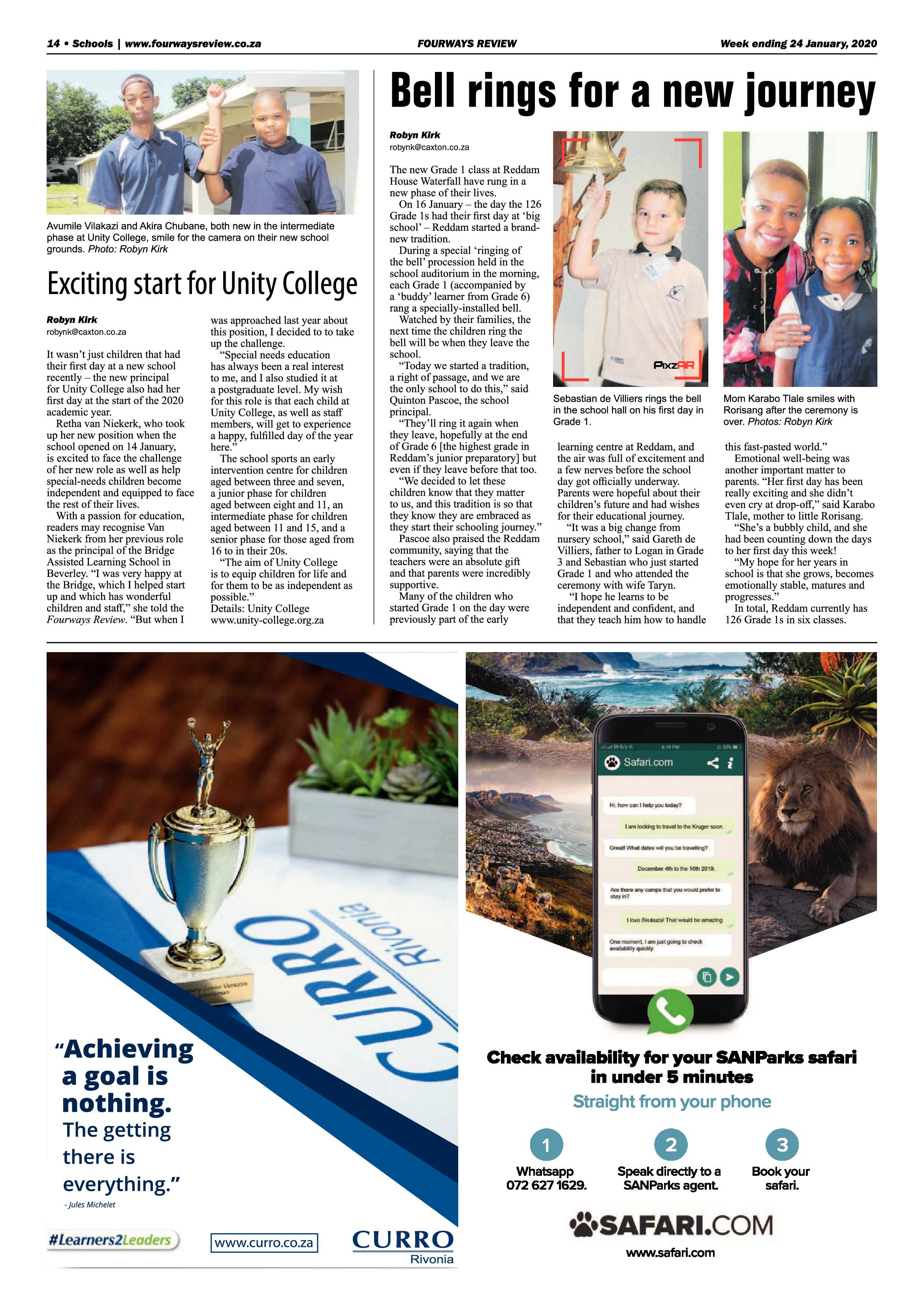Fourways Review 24 January 2020 page 14