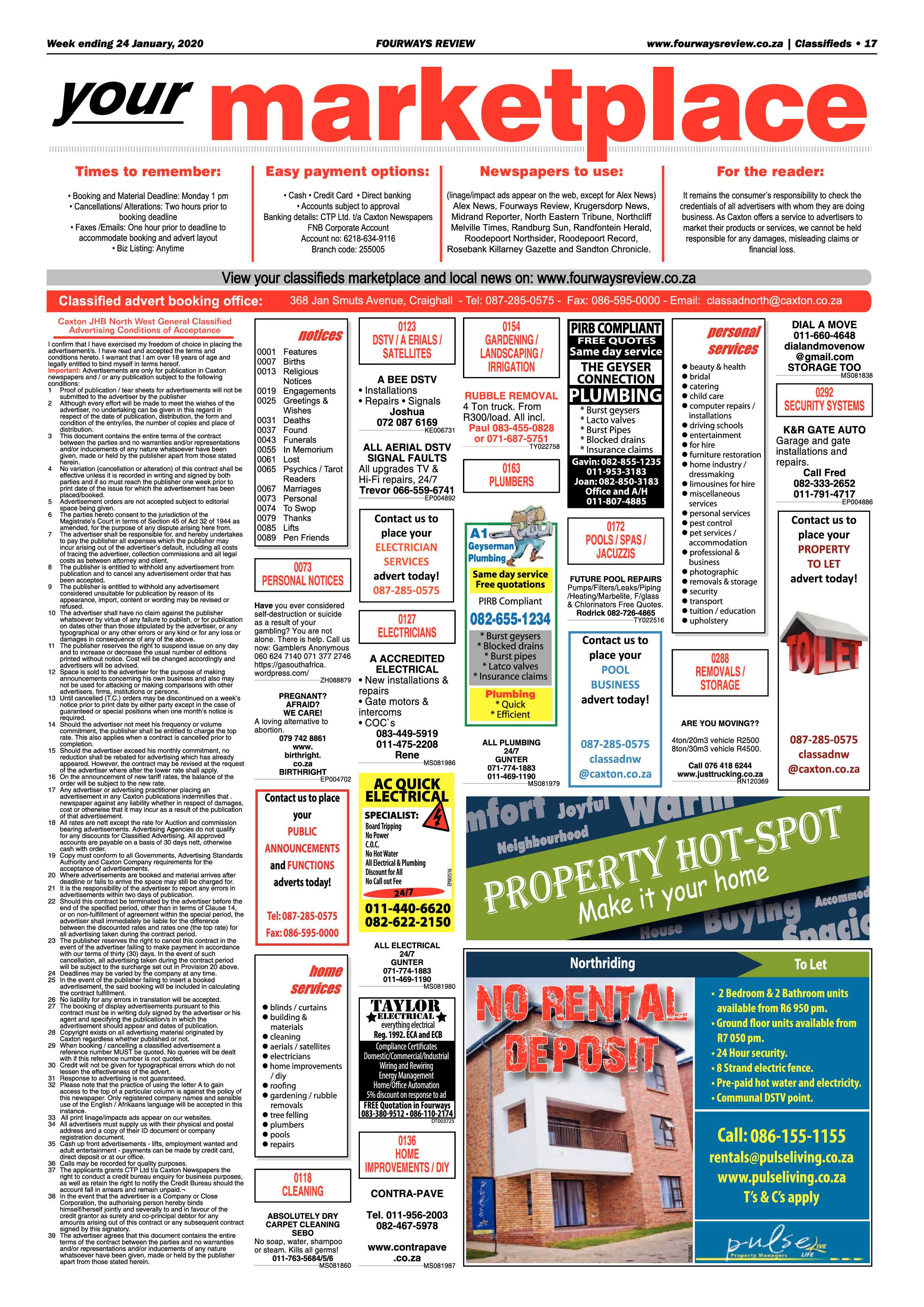 Fourways Review 24 January 2020 page 17