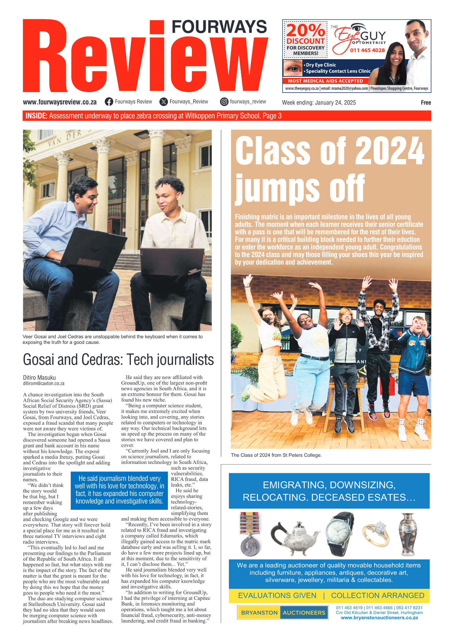 Fourways Review 24 January 2025 page 1