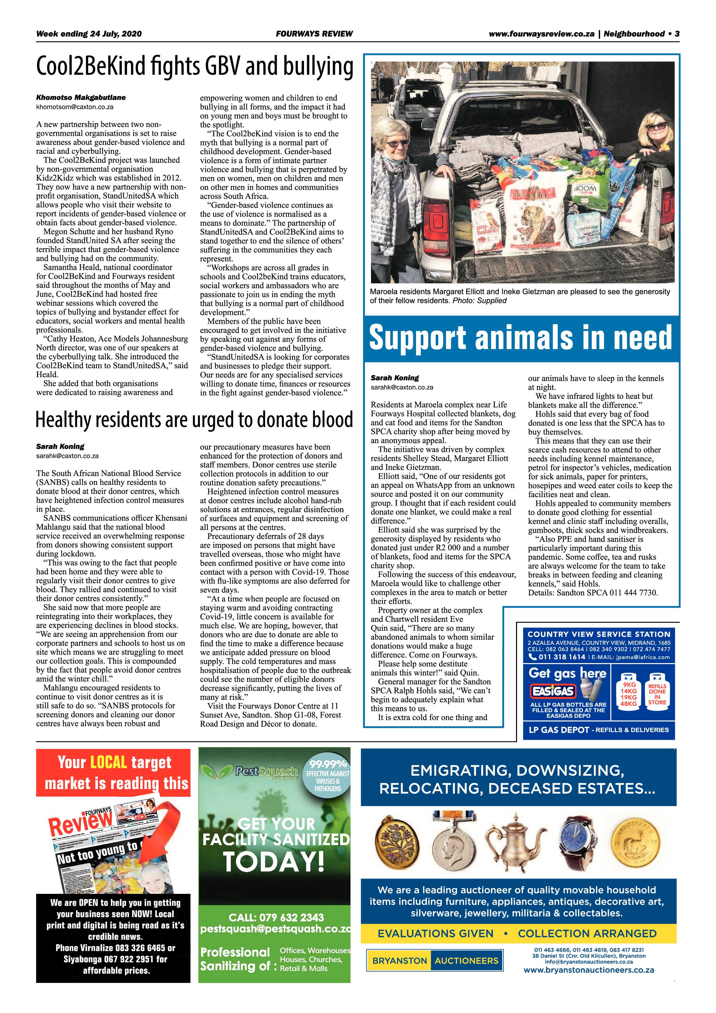Fourways Review 24 July 2020 page 3