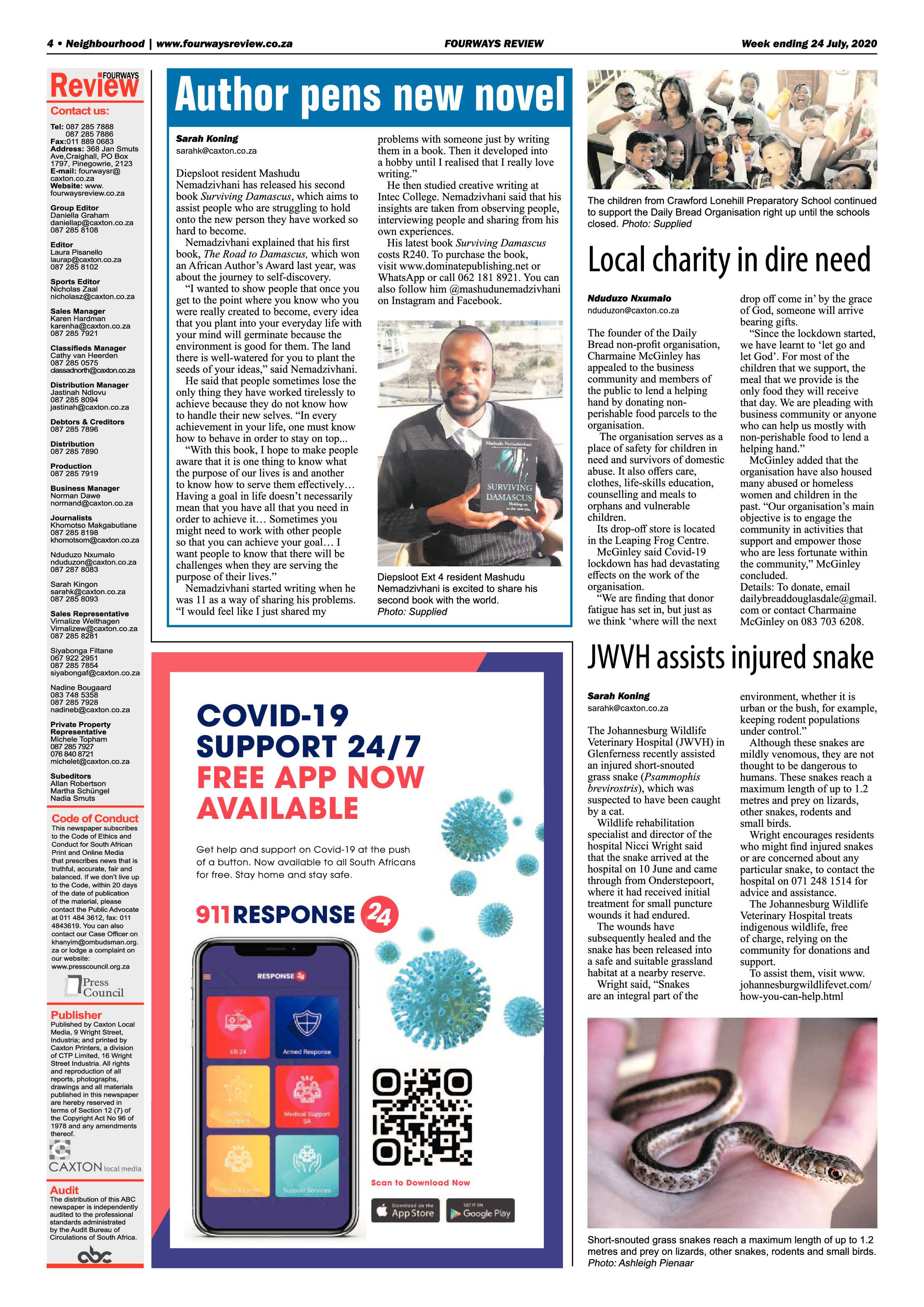 Fourways Review 24 July 2020 page 4
