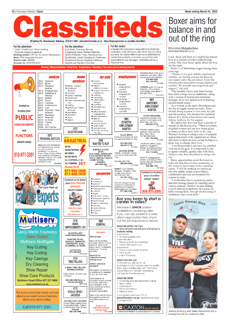 Fourways Review 24 March 2023 page 10