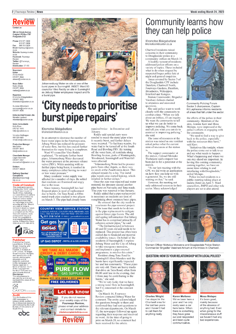 Fourways Review 24 March 2023 page 2