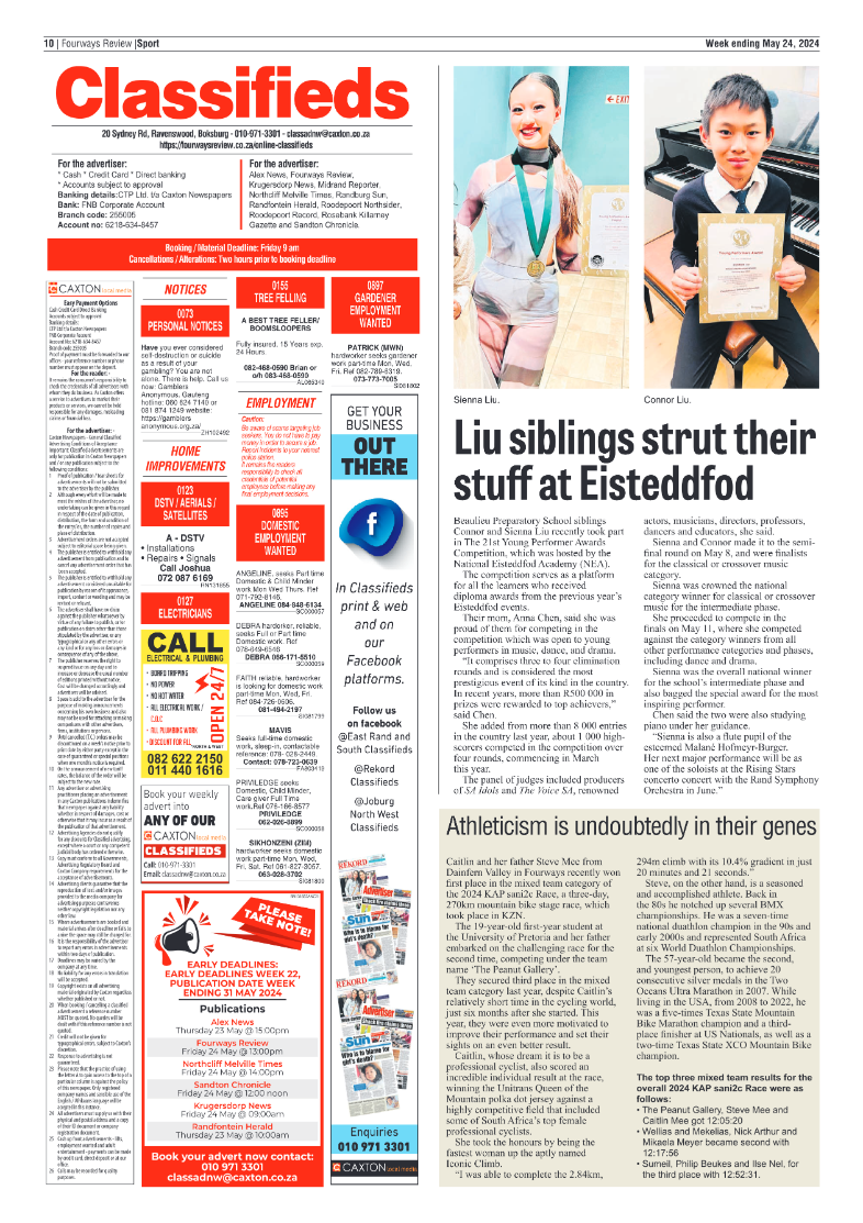 Fourways Review 24 May 2024 page 10