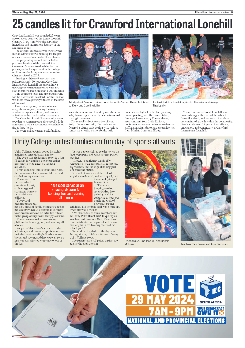 Fourways Review 24 May 2024 page 9