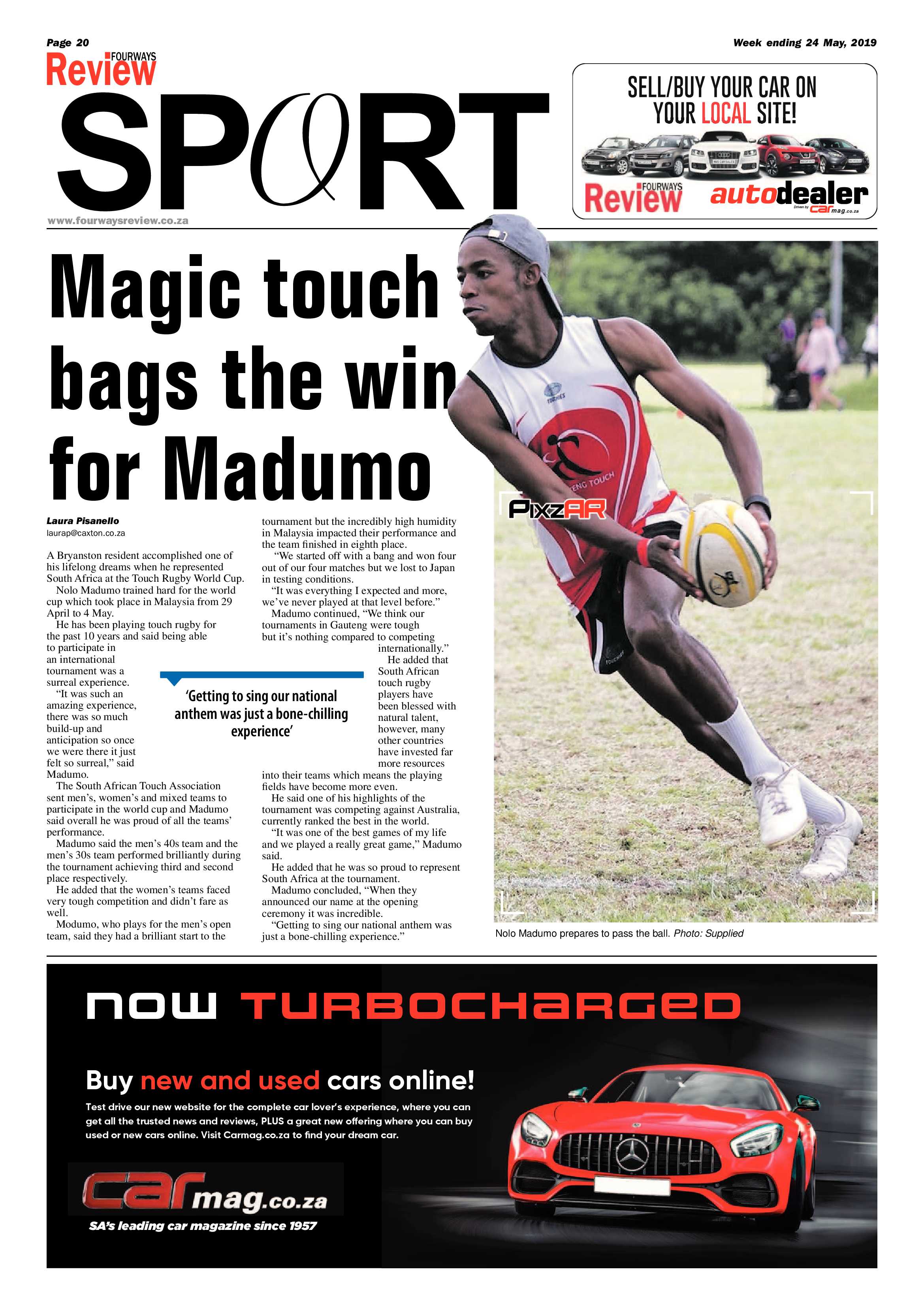 Fourways Review 24 May, 2019 page 20