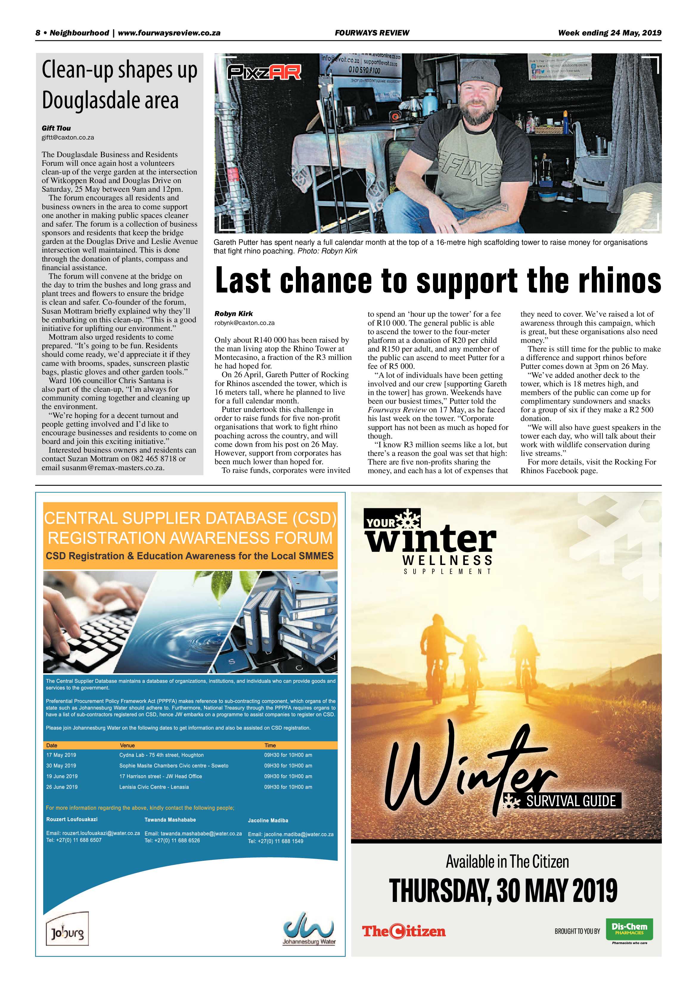 Fourways Review 24 May, 2019 page 8