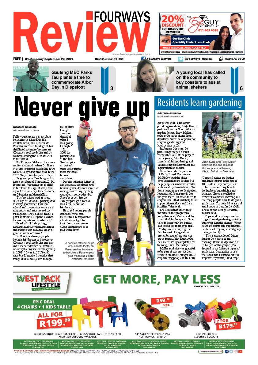 Fourways Review 24 September 2021 page 2